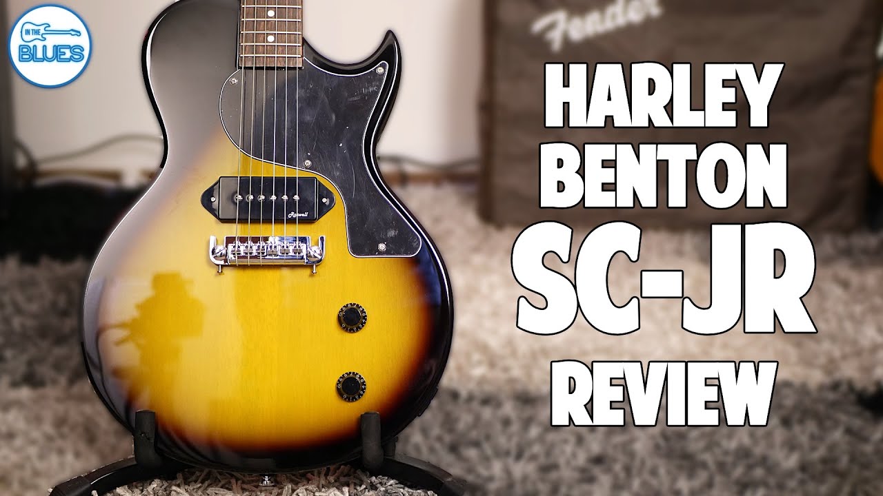 Harley Benton SC-JR Les Paul Jr Electric Guitar Review - YouTube