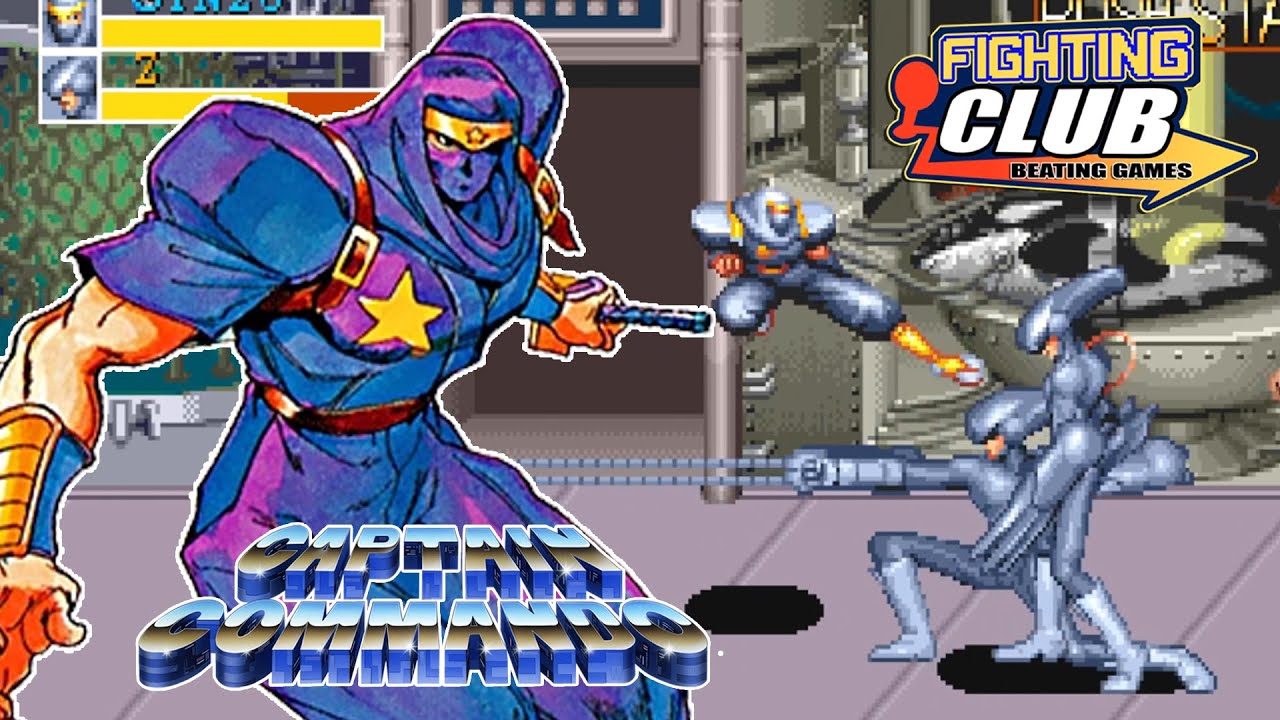 Captain Commando - Ginzu Longplay [ARCADE] キャプテンコマンドー翔