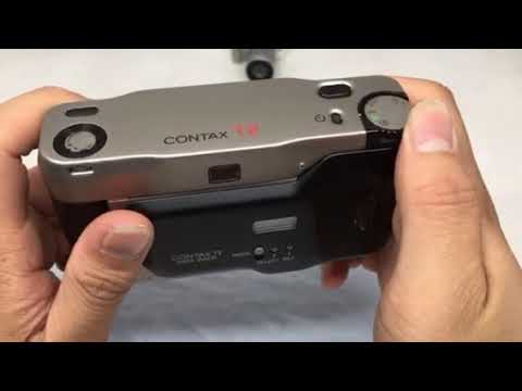 contax T2 コンタックスt2 検品 動作確認 - YouTube