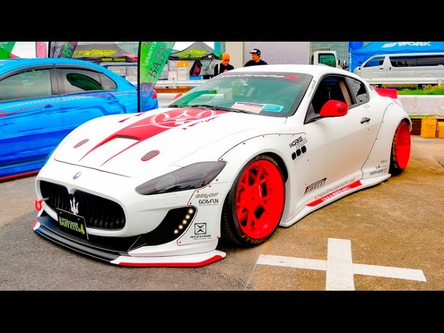 HD)LB WORKS Maserati Gran Turismo S modified - STANCENATION JAPAN