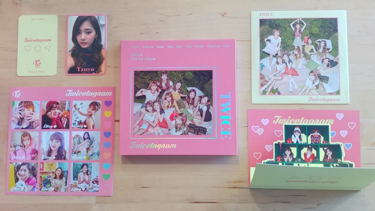 트와이스 (TWICE) 1st Full Album 'twicetagram' (Thailand Edition