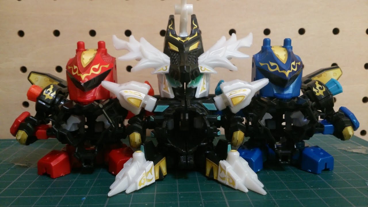 トリプル=ギルシオン クロスファイトビーダマン - YouTube