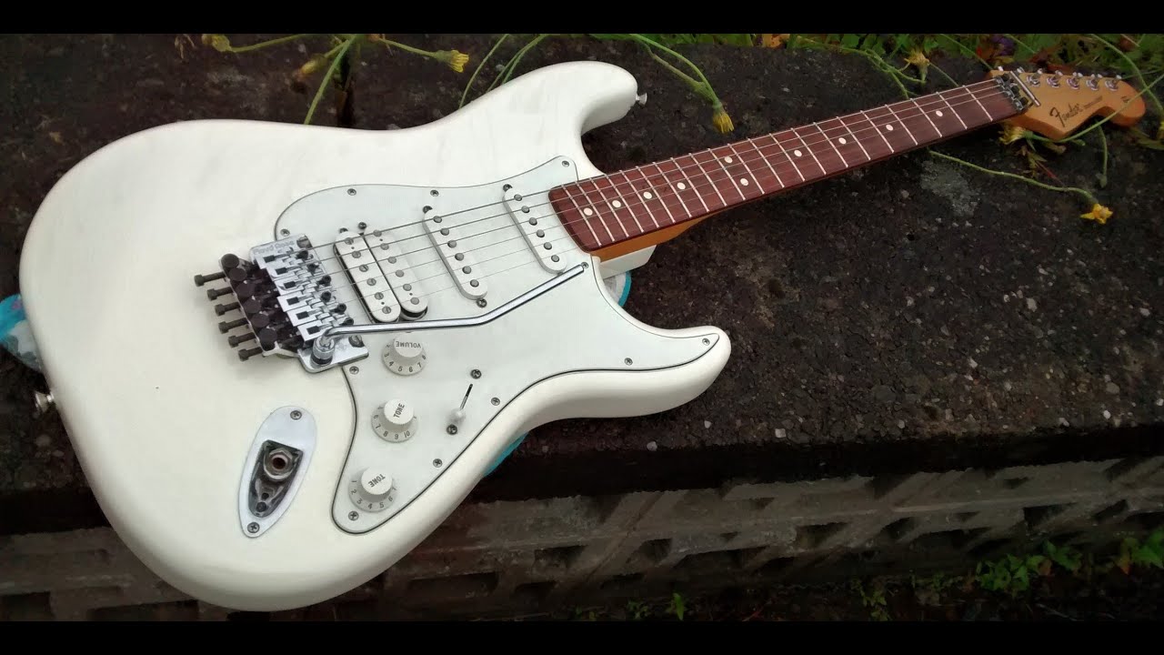 fender mexican standard fr stratocaster hss/floyd - YouTube