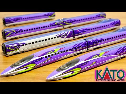 KATO N gauge 500 series Shinkansen 500TYPE EVA type 8 car set. A