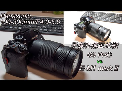 Panasonic 100-300/F4.0-5.6Ⅱ手振れ補正検証 - YouTube