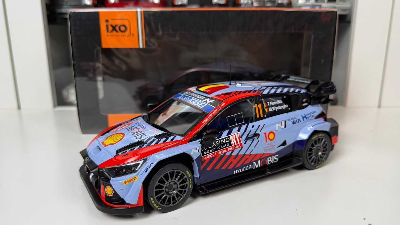 1:18 Hyundai i20 N Rally1 #11 - Winner Rallye Monte-Carlo 2024