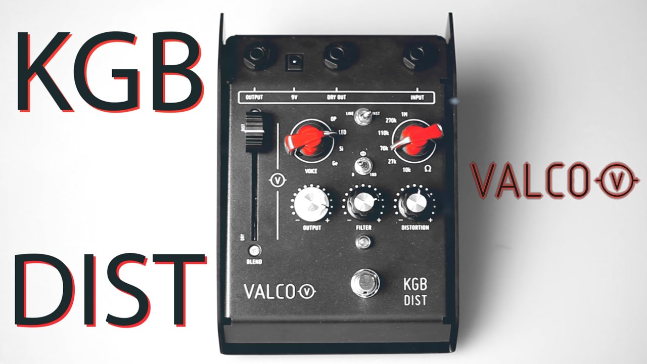 Valco KGB DIST Distortion Pedal || The Ultimate Rat || Guitar