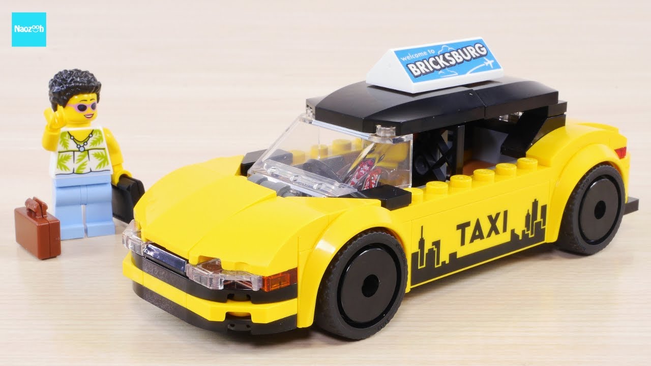 LEGO City Yellow Taxi 60487 / LEGO City Yellow Taxi Speed ​​build