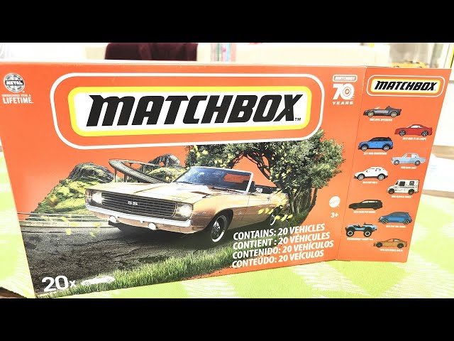 Unboxing Matchbox set of 20 !!!!!!! - YouTube