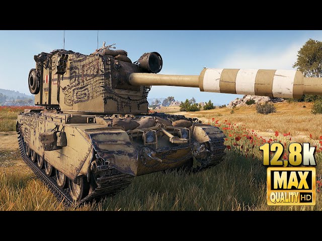 FV4005: Almost 13k damage & 11 tanks destroyed - World of Tanks