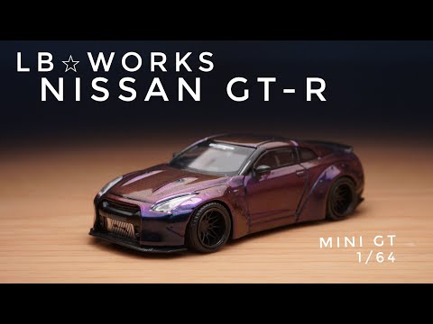MINI GT 1/64 LB⭐︎Works NISSAN GT-R Liberty Walk リバティウォーク