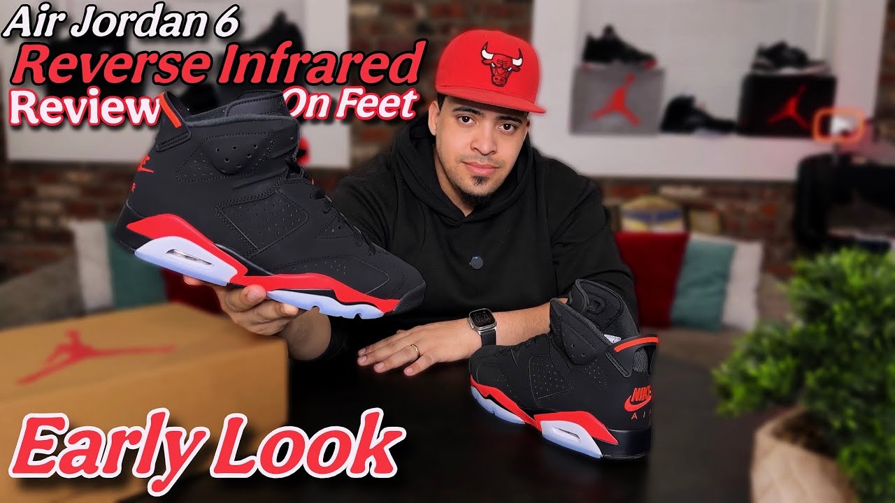 Early Look 👀 Jordan 6 Reverse Infrared “Salesman” - Review & On