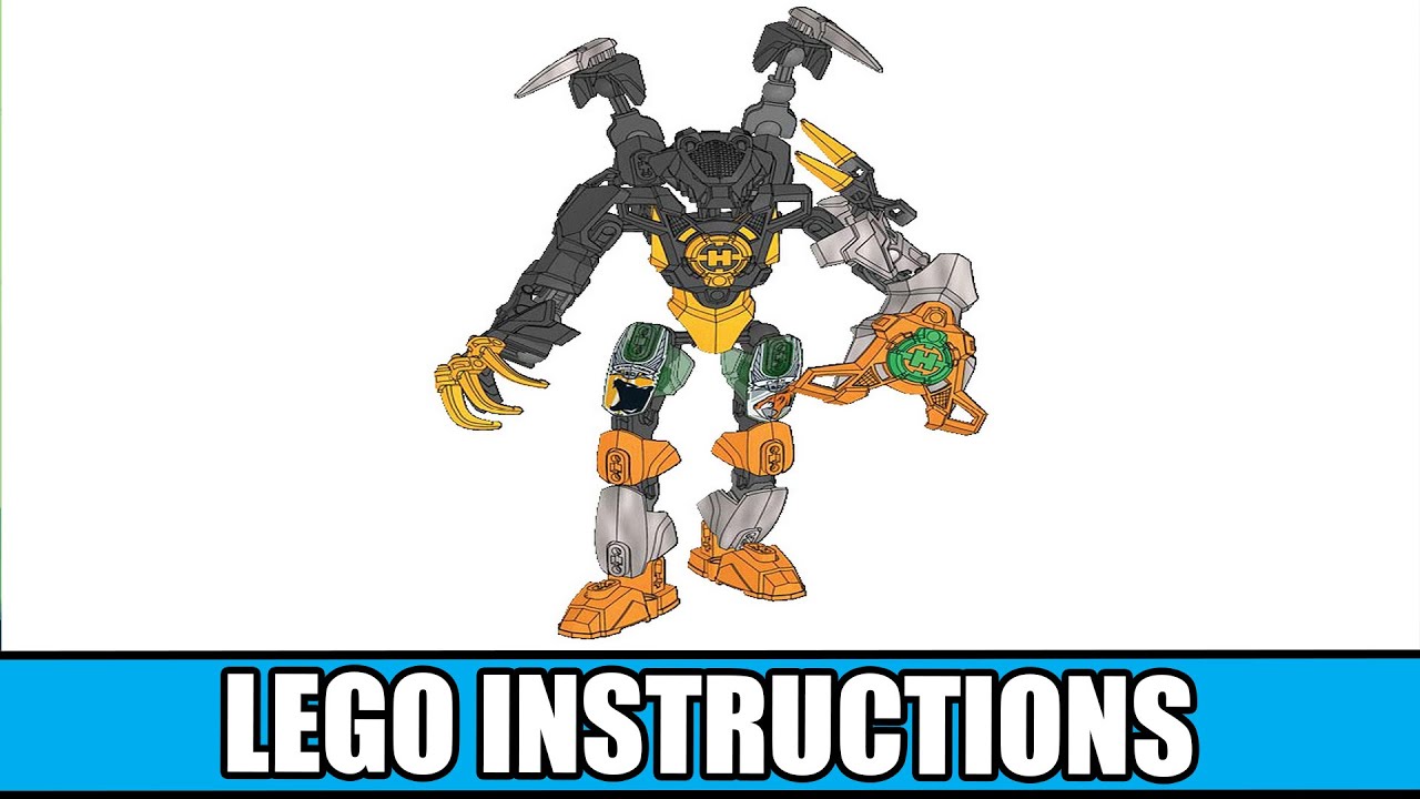 LEGO Instructions - HERO Factory - Savage Planet - 2144 X 2144 Nex