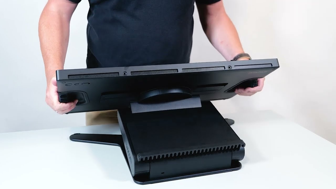 Wacom | Wacom Cintiq Pro 27 - Stand Assembly - YouTube