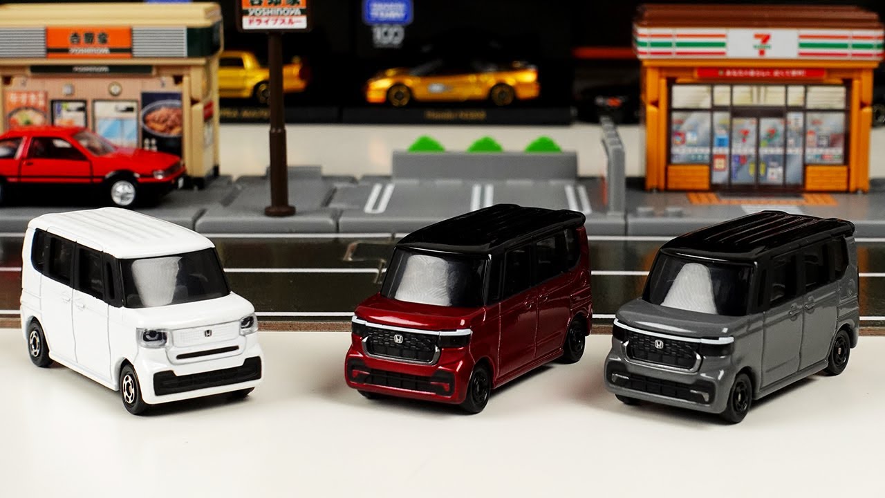Tomica's Honda N-BOX CUSTOM now comes in a new Honda-exclusive