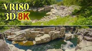 8K 3D VR180 ] 日本五大名峡「寝覚めの床」