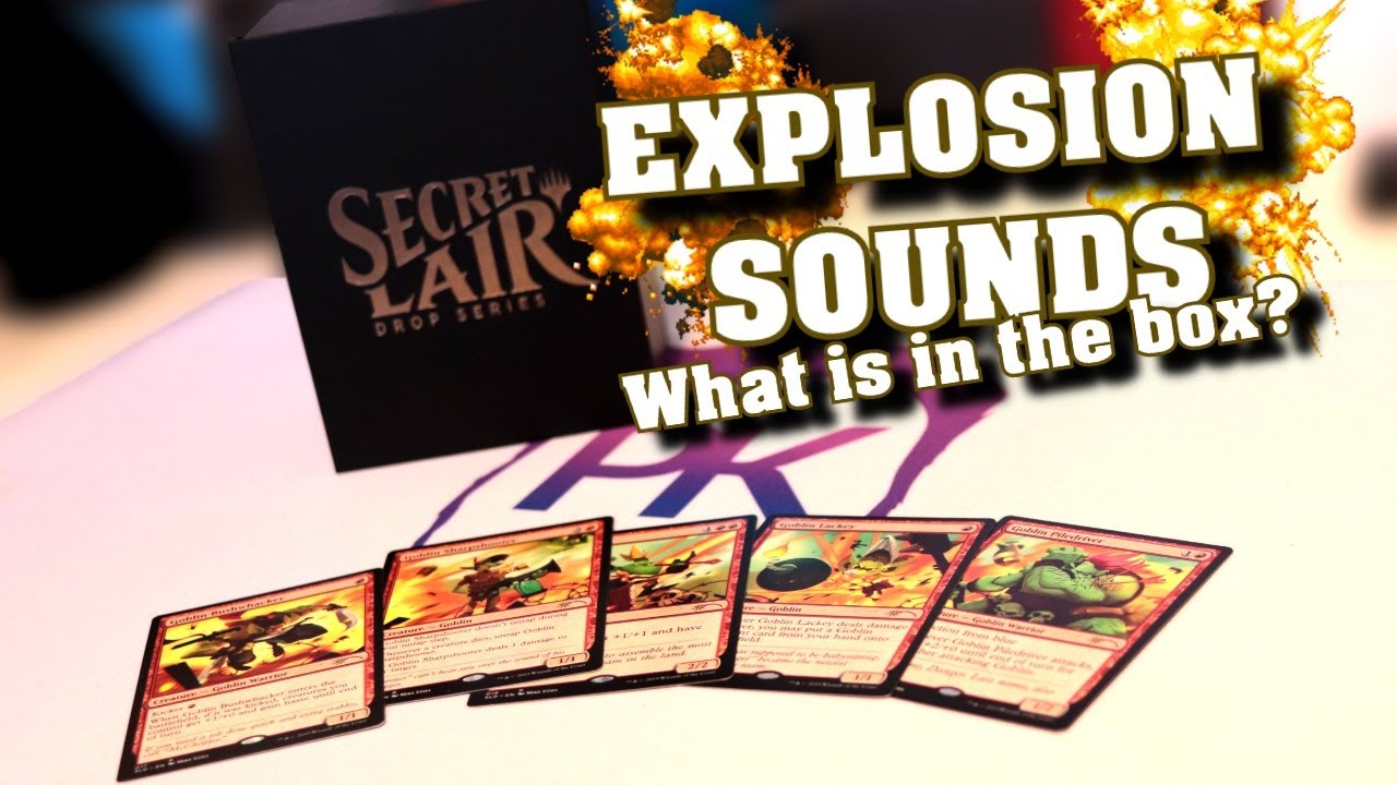 Secret Lair - EXPLOSION SOUNDS - Whats in the Box? : r/magicTCG