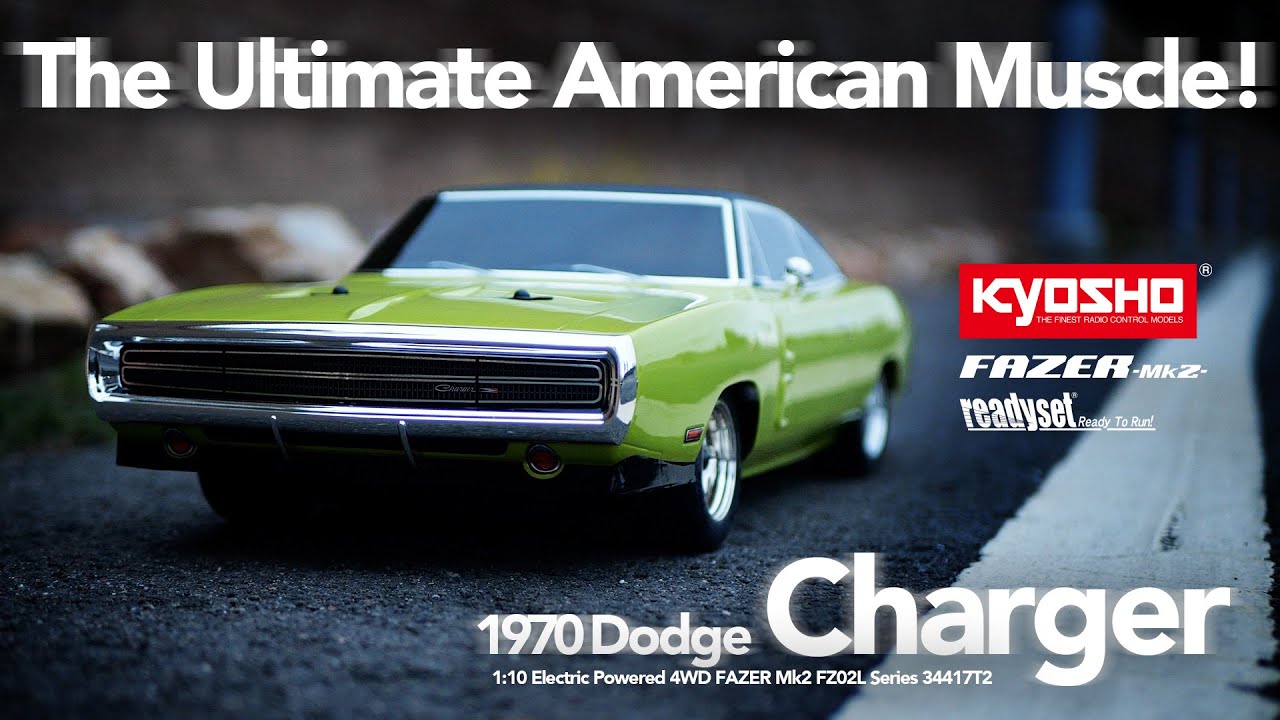 KYOSHO FAZER Mk2 FZ02L Series 1970 Dodge Charger Sublime - YouTube