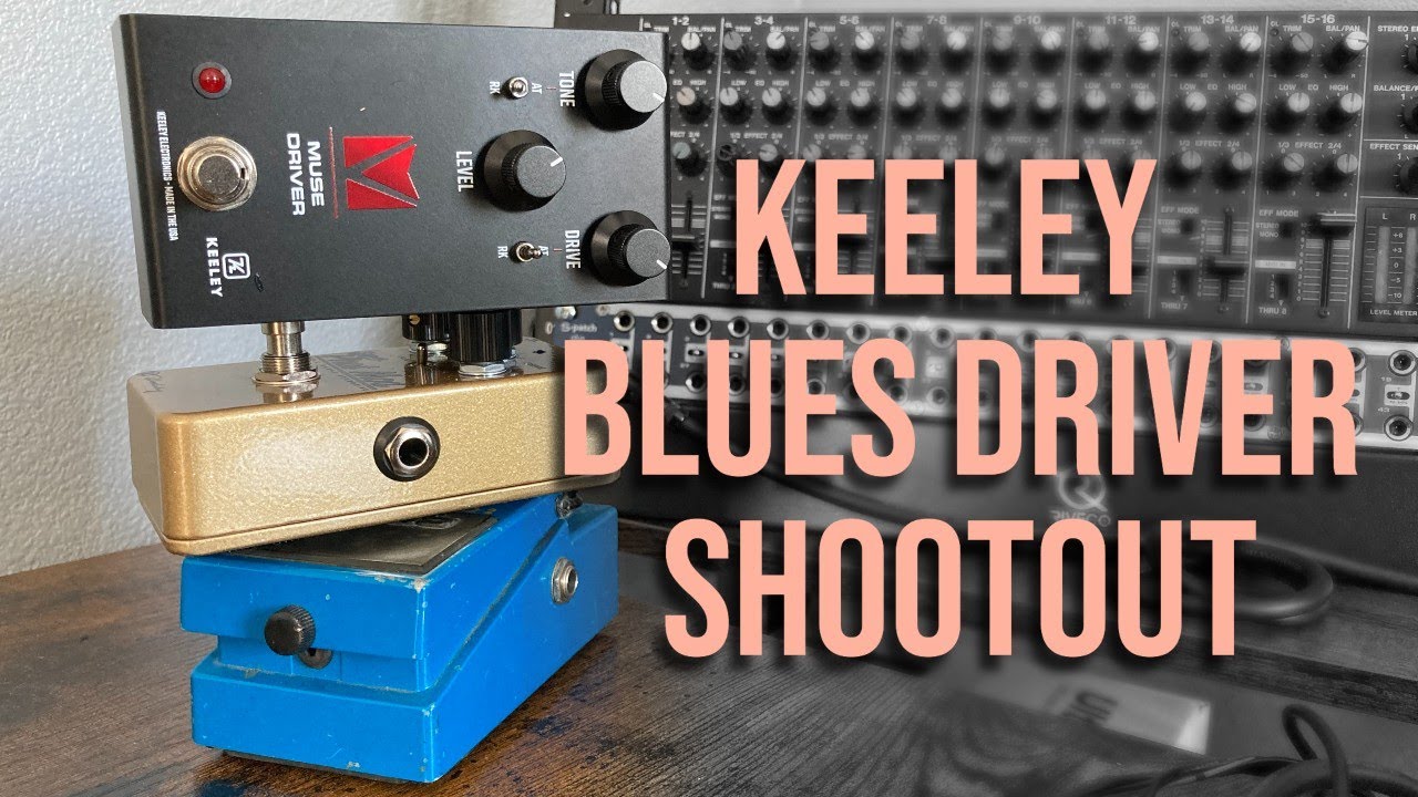 Keeley Blues Driver Comparison - [BOSS BD-2 / Super Phat Mod / Mk3