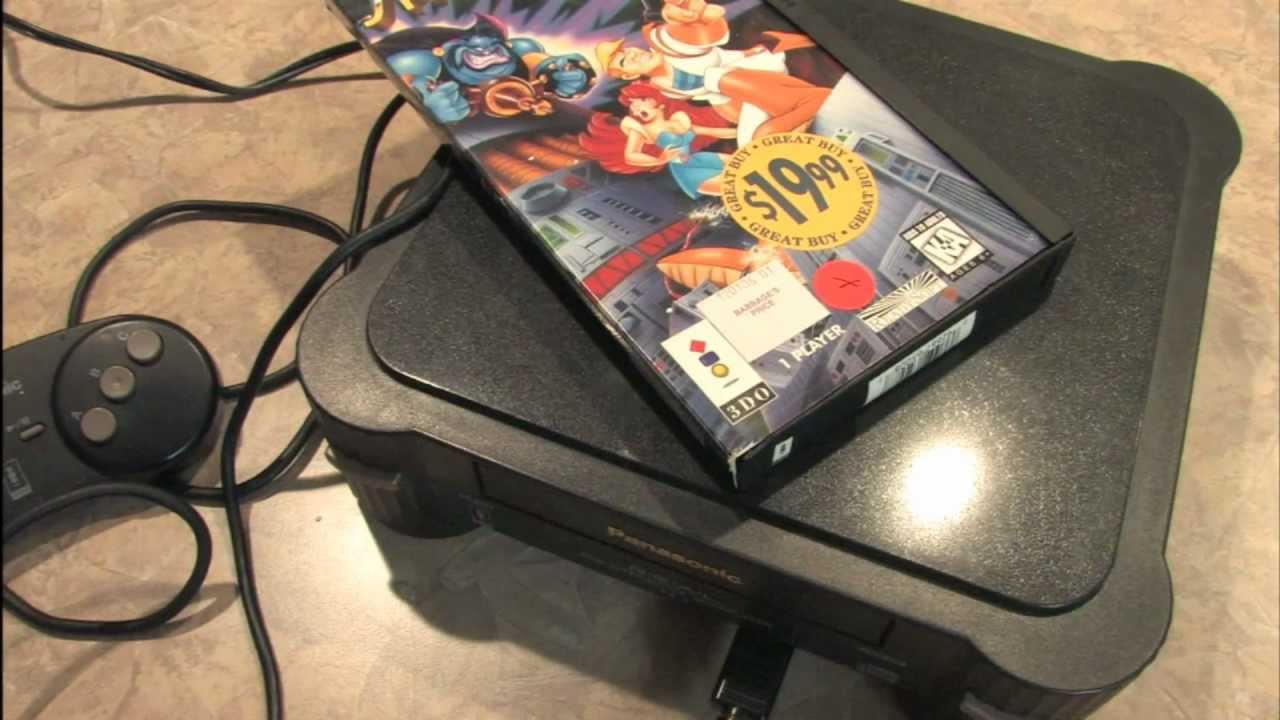 Classic Game Room - PANASONIC 3DO console review model FZ-1 - YouTube