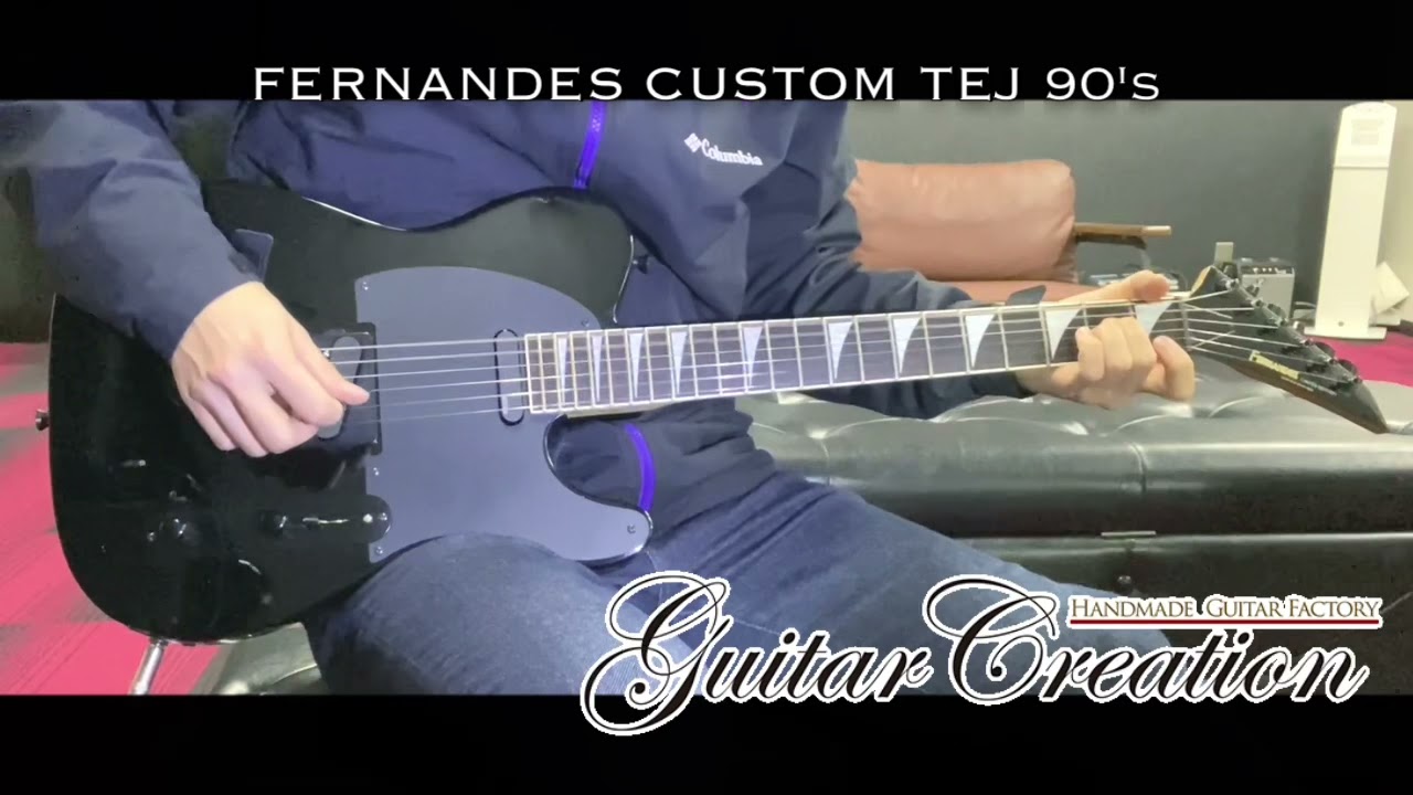 FERNANDES Custom Modified TEJ # ALL BLACK 1990年代製【Like a KK】w