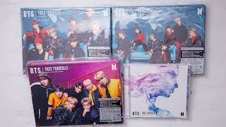 Unboxing | BTS - Face Yourself (Japanese Album, Normal + A-C Types