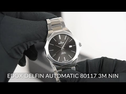 Edox Delfin Automatic 80117 3M NIN - YouTube