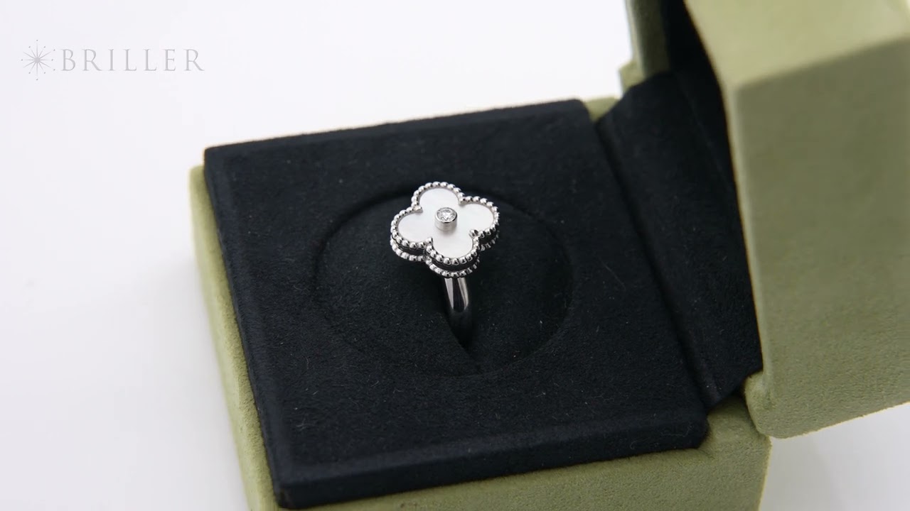 Van Cleef & Arpels アルハンブラ ヴィンテージ アルハンブラ リング