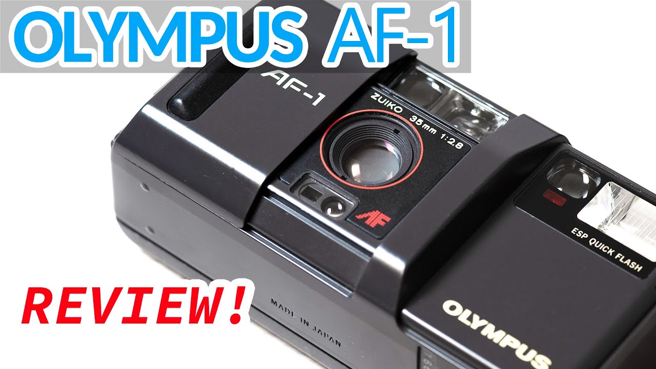 Olympus AF-1 - Great 1980s Compact 35mm Camera! - YouTube