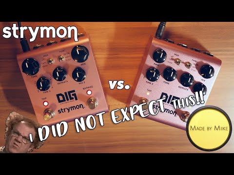 Tone Comparison: STRYMON DIG V1 vs. V2 (Surprising results!) - YouTube