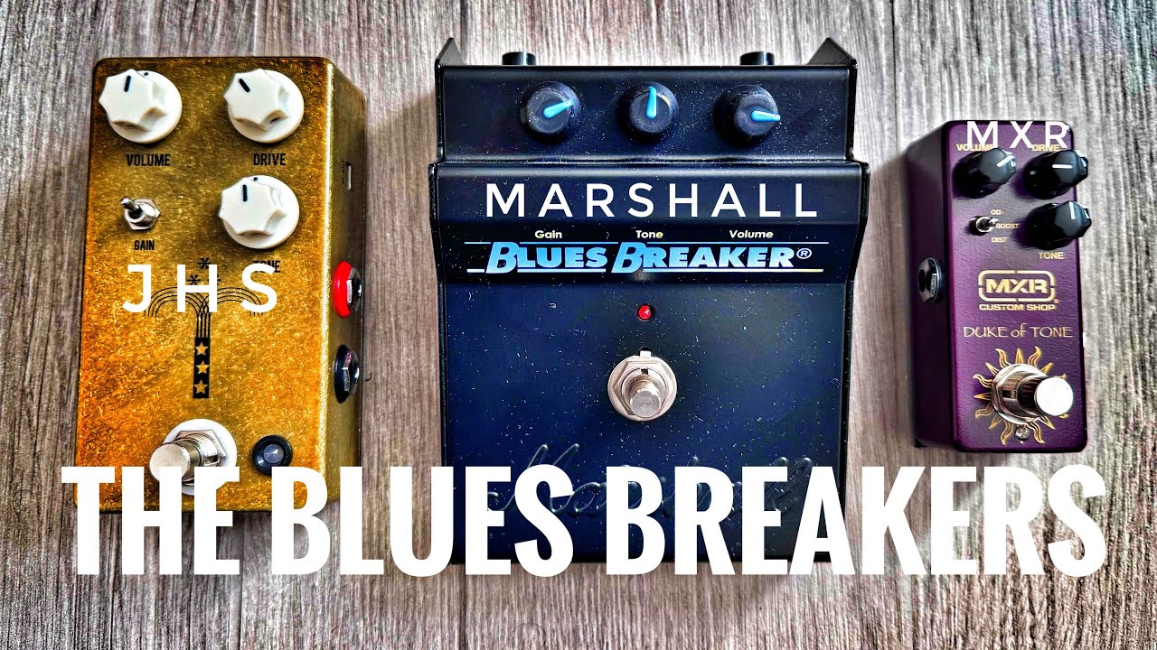 JHS Morning Glory V4 VS Marshall BluesBreaker VS MXR Duke of Tone