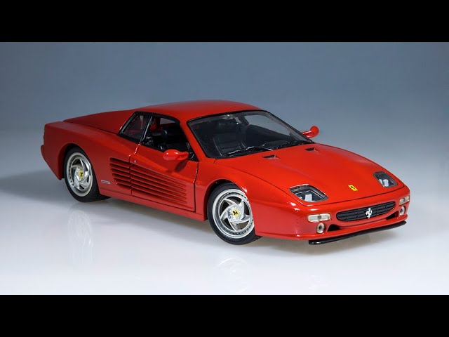Review Ferrari F512M by Hot Wheels 1:24 - YouTube