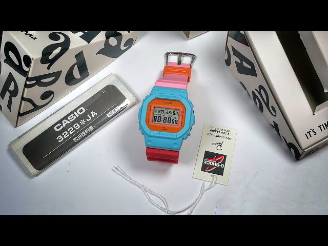 Artist collaboration DW-5600 G-Shock PARRA model review - YouTube