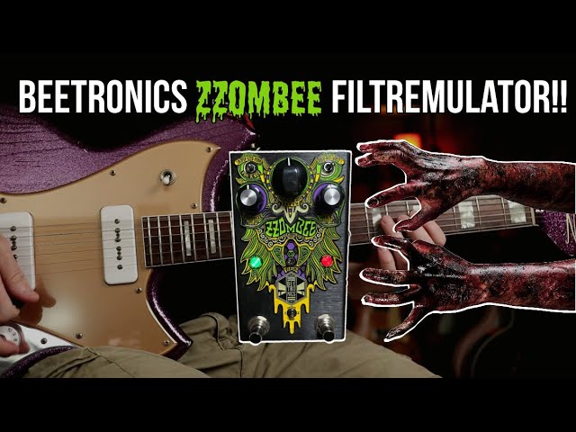 Beetronics Zzombee Filtremulator Pedal Demo | Crazy Analog Multi