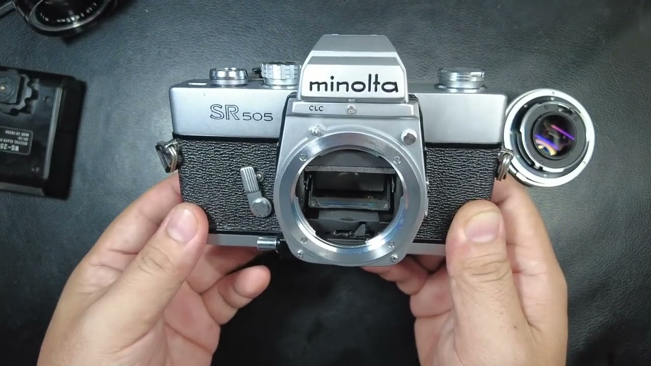 Minolta SR505 - YouTube