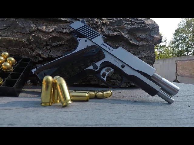 Range Day: We got a 1911! [Kimber Eclipse Pro II] - YouTube