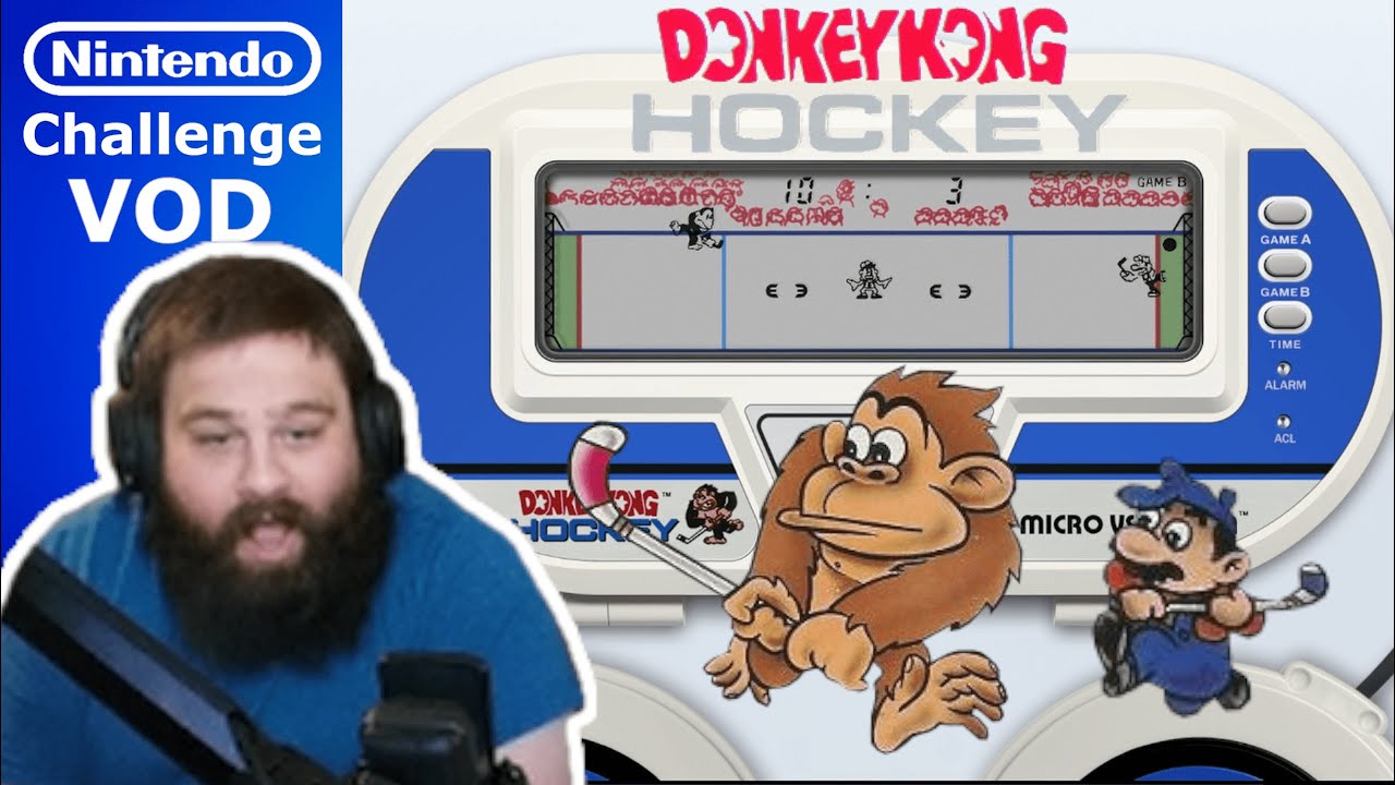 VOD] Beating EVERY Nintendo Game | Game & Watch: Donkey Kong