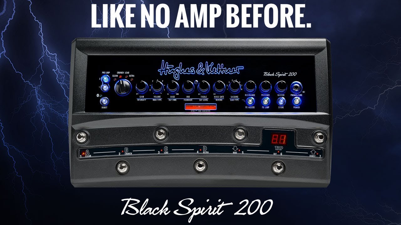 Introducing the Hughes & Kettner Black Spirit 200 Floor