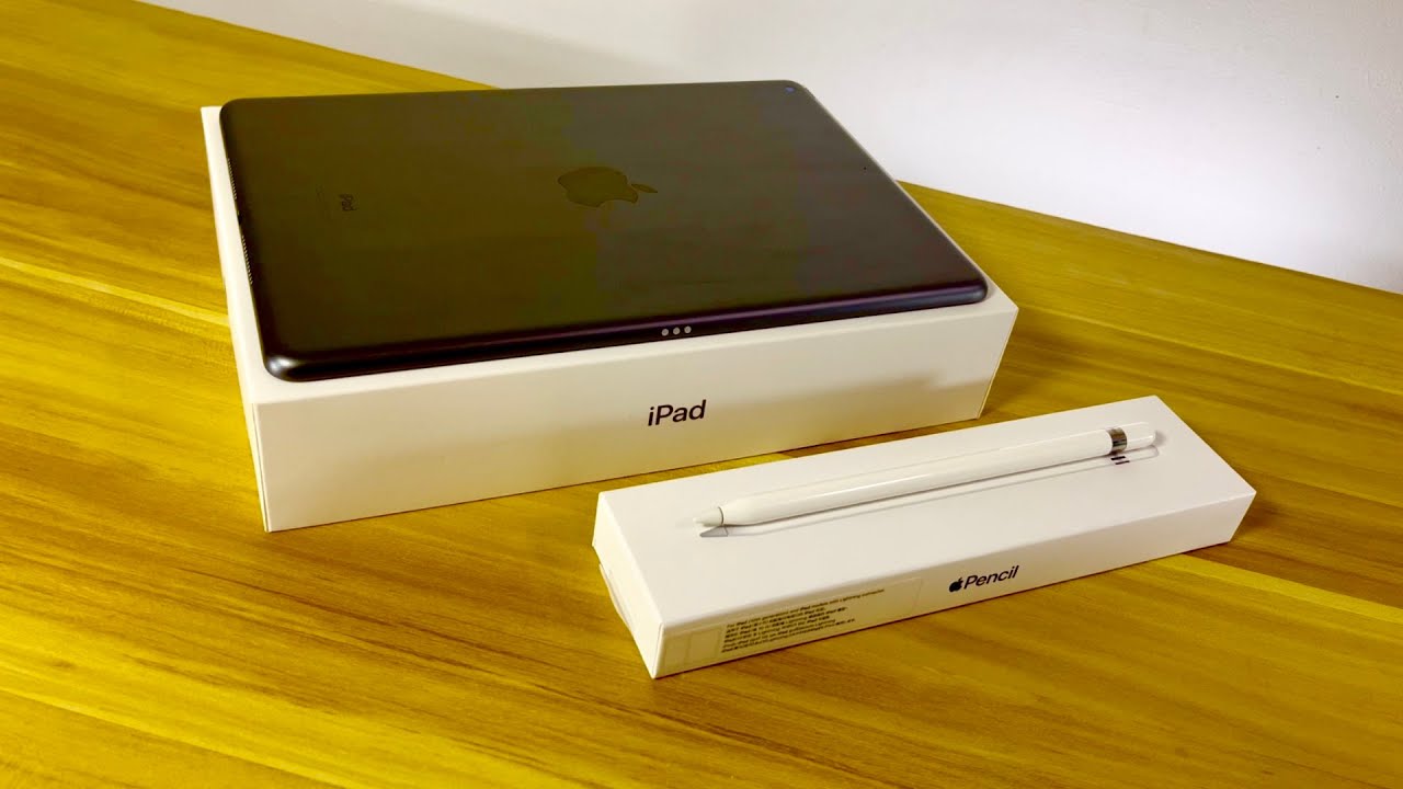 iPad 9th Gen and Apple Pencil 1st Gen Unboxing and Review! - YouTube