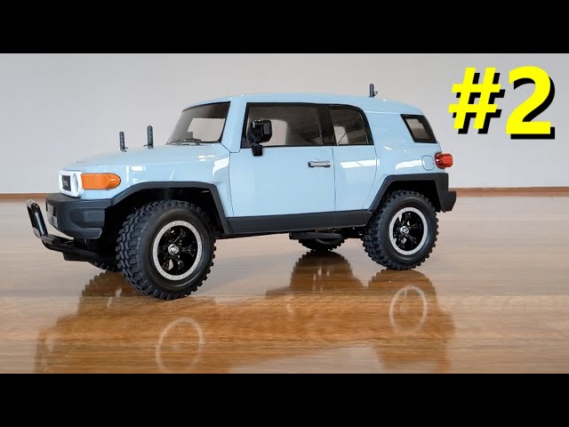 Toyota FJ Cruiser Build Part 2 - Tamiya CC-01 - YouTube