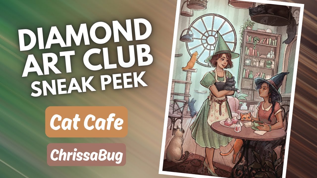 Cat Cafe – Diamond Art Club