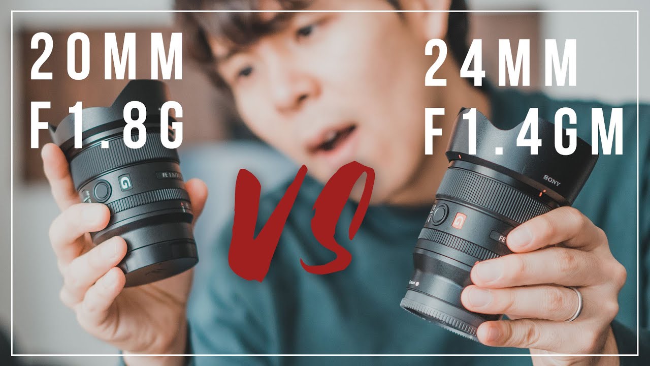 24mm F1.4 GM VS 20mm F1.8 G】最強はどっちだ。レンズ比較で画質に