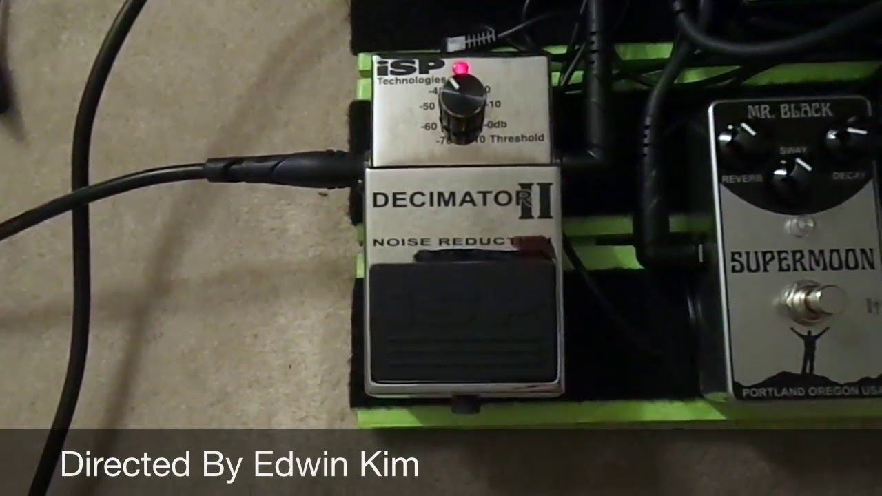 ISP Technologies Decimator II Noise Reduction Pedal Review - YouTube