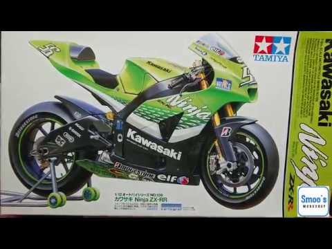 An in box review -Tamiya 1:12 14109 Kawasaki Ninja ZZ-RR