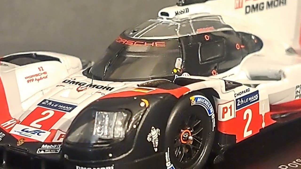 Review: 2017 Le Mans winning Porsche 919 Hybrid in 1/43 scale by