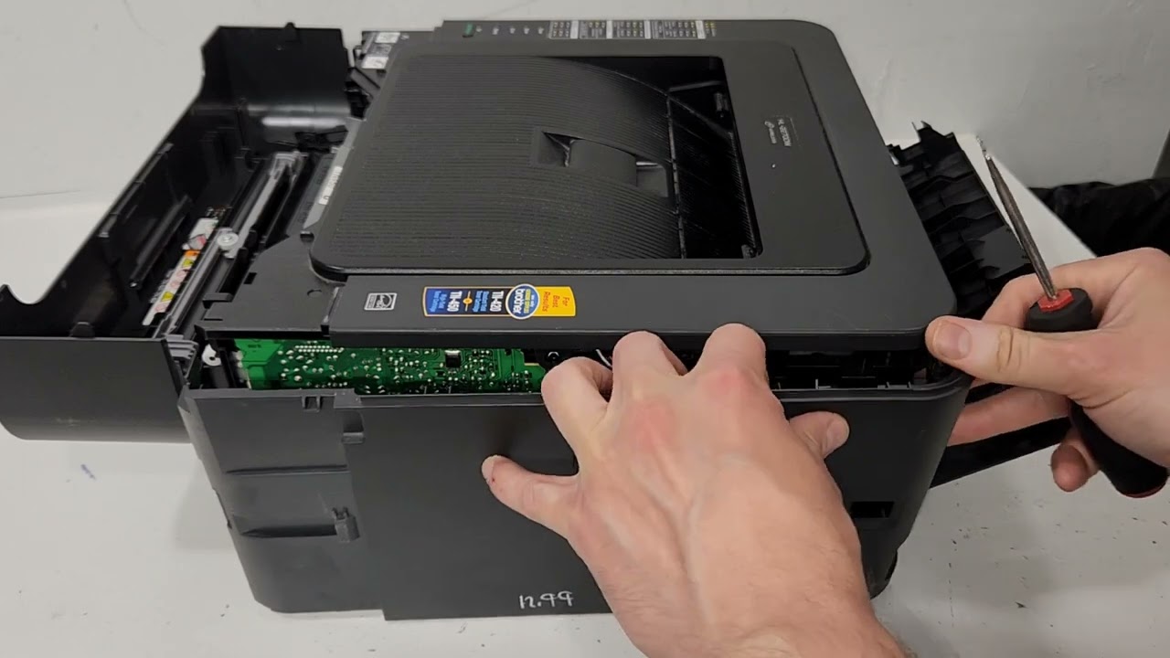 How To Remove Side Panels on Brother HL-2270DW Printer to Access