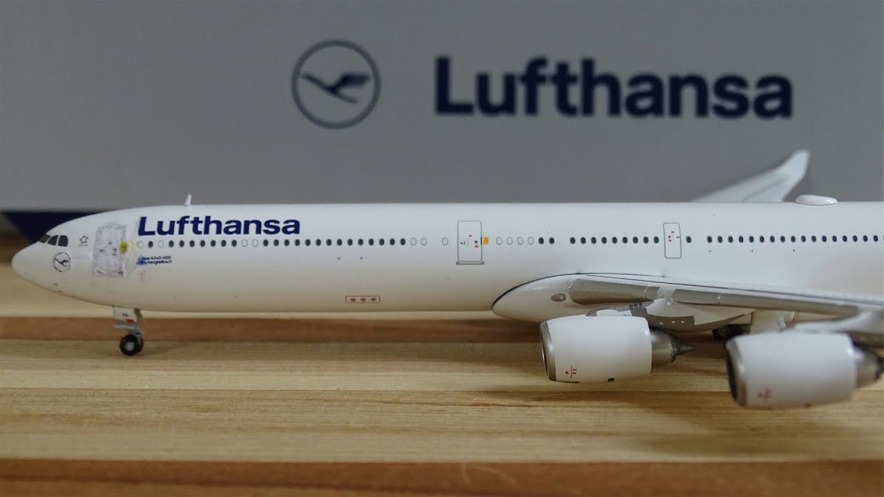 航空機・ヘリコプター 1/400 Lufthansa A340-600 D-AIHI Gemini Jets