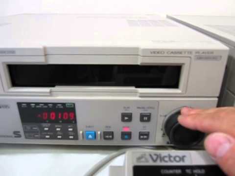ビクター 業務用 S-VHSビデオカセットレコーダーBR-S800・BR-S500・RM