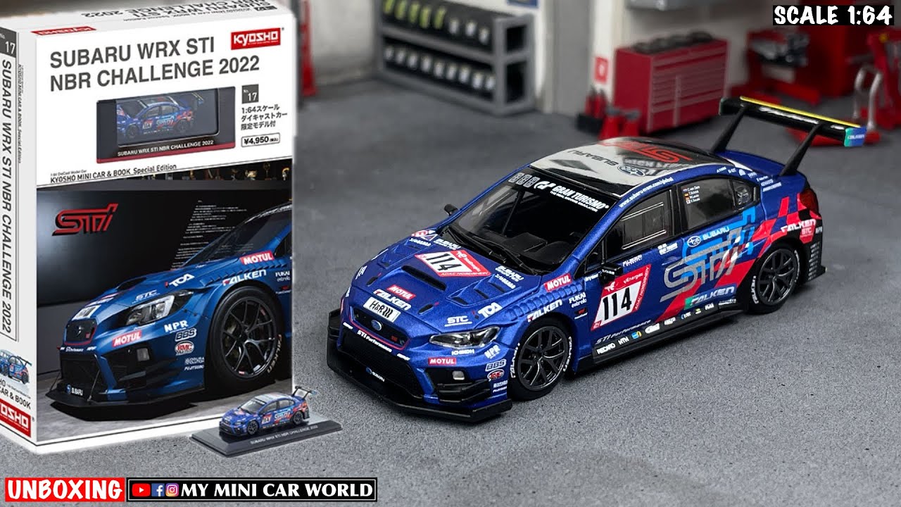 MY MINI CAR WORLD』UNBOXING KYOSHO 1/64 SUBARU WRX STI NBR