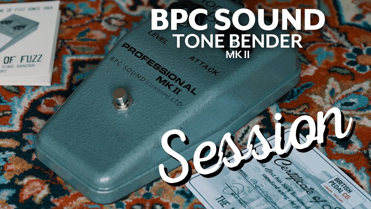 BPC Professional MKII Tone Bender OC75 Vintage Fuzz - YouTube